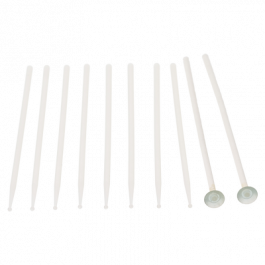 Assortiment de 10 stick de nettoyage collants en silicone