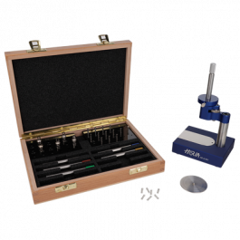 Extracteur d'aiguille avec butée et son coffret d'outillages