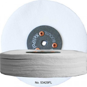 XeliLPol extra-soft, Ø 125x30mmdisque, toile flanelle, max. 1‘500 trs/min