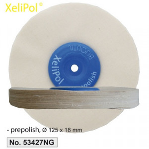 XeliLPol prepolish, Ø 125x18mmdisque, toile rude