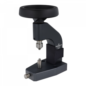 Potence  à chasser les verres et fonds de boîte de montre, en aluminium éloxé