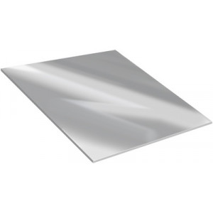 Planche aluminium de 200 x 200 mm, épaisseur : 2.00 mm