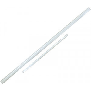 Cheville en matière plastique transparente, longueur 150.00 mm, Ø 5.00 mm