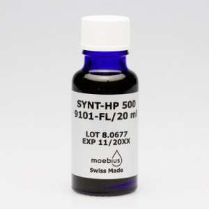 Huile MOEBIUS Synt-HP-750 9102, fluorescente, 100% synthétique, pour haute pression, 2 ml