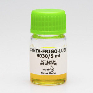 Huile MOEBIUS SyntA-Frigo-Lube 9030, 100% synthétique, pour les applications à basse température, 2 ml