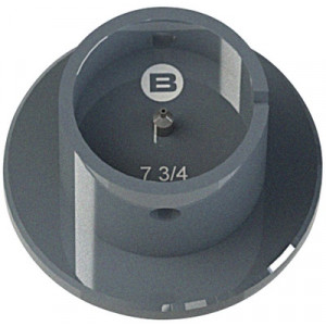 Porte-pièce standard Bergeon, calibre 7 3/4’’’, en aluminium anodisé
