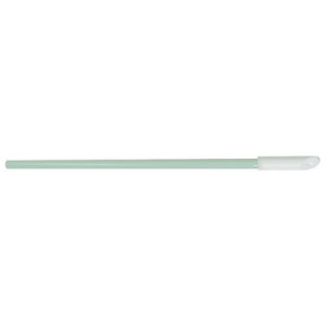 Stick de nettoyage swab avec tête en biseau petite mousse caoutchouc et polyuréthane inséré, longueur 85 mm, en paquet de 100 pièces