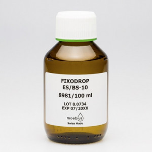 Epilame MOEBIUS Fixodrop ES/BS 8981, solvant prêt à l'emploi, 100 ml