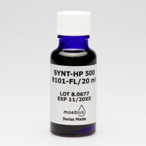Huile MOEBIUS Synt-HP-500 9101, fluorescente, 100% synthétique, pour haute pression, 20 ml