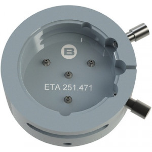 Porte-pièce spécifique ETA 251.471, calibre 10 1/2’’’, en aluminium anodisé
