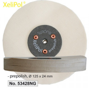 XeliLPol prepolish, Ø 125x24mmdisque, toile rude