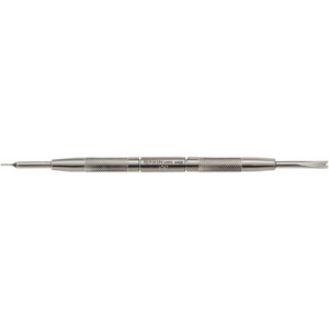 Outil aux barrette en acier avec pointe et fourchette standard, longueur 145 mm