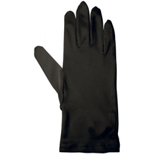 Gants en microfibre, couleur noir, taille L