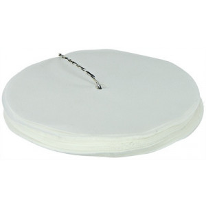 Disque à polir en toile fine blanche, Ø 250 mm