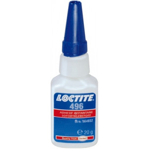 Colle Loctite 496, adhésif instantané, 20 ml
