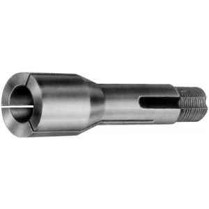 Pince avec creusure, corps Ø 8 mm, alésage 12 mm en acier pour tour