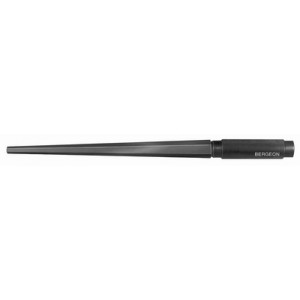 Triboulet pour bagues, forme hexagonale, en acier noirci, longueur utile 250 mm
