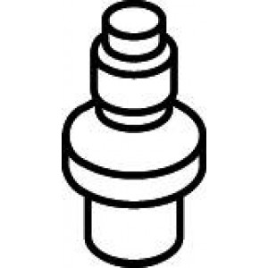 Tasseau en acier trempé, bombé, Ø 4.50 mm