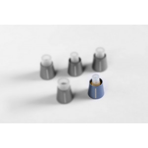Embout interchangeable avec tube silicone pour couronne Ø 3.5 - 4.5 mm