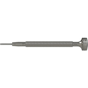 Tournevis en acier inox avec profilé spécial, à grande tête, avec roulement à billes, Ø 1.50 mm