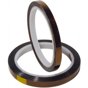 Scotch Kapton pour protection de surface de polissage, épaisseur 60 µm, largeur 9.1 mm, 33 m