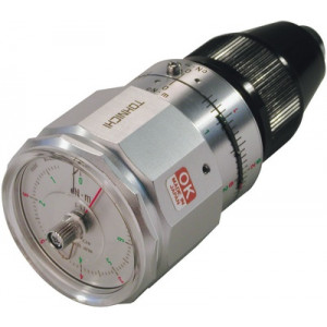 Torsiomètre à cadran en aluminum pour contrôler ou mesurer le couple de serrage des tournevis dynamométriques, 0.1 à 0.9 Ncm