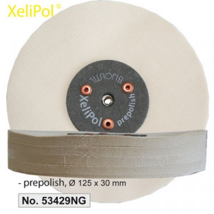 XeliLPol prepolish, Ø 125x30mmdisque, toile rude