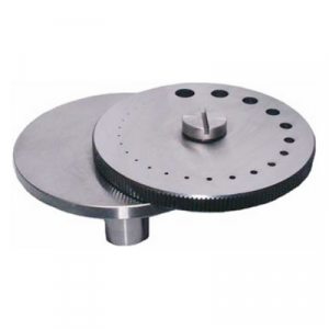 Table avec plaque revolver