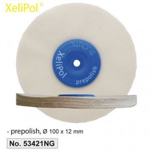 XeliLPol prepolish, Ø 100x12mmdisque, toile rude