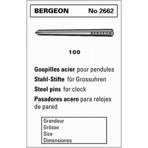 Goupilles en acier, Ø 1.50 mm, en paquet de 100 pièces