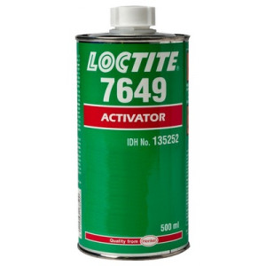 Activateur Loctite 7649, préparation de surface, à base de solvant, polymérisation à basse température, 500 ml