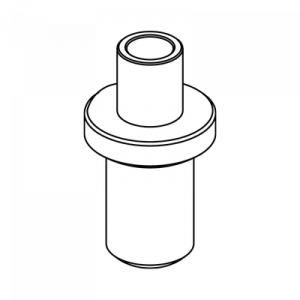 Tasseau creux pour déchasser les poussoirs, Ø 3.20 mm