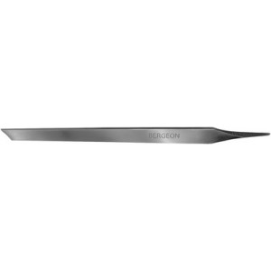 Echoppe de graveur, bord plat, 0401-8-HSS en acier pour l'horlogerie et la bijouterie