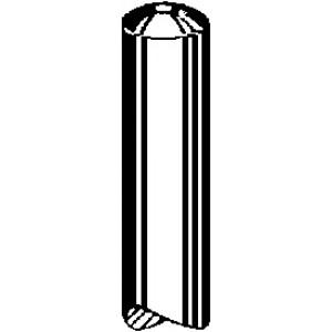 Rivoir bombé, percé, Ø trou 0.65, Ø ext. 2.70 mm