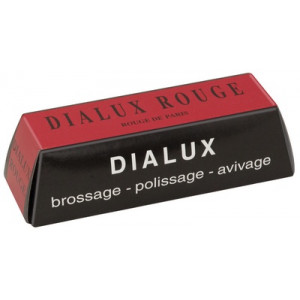 Pâte à polir Dialux, rouge, pour l'or et l'argent