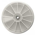 Boîte en plastique avec système de fermeture par rotation, 12 cases, Ø 80 x 12 mm