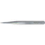 Brucelles B-NOX en acier inox, finition soignée, pointes 3, bonne duretée, longueur 120 mm