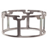 Cage en acier à paniers pouvant contenir des paniers de Ø 80 mm, jusqu’à une hauteur de 40 mm