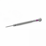 Tournevis d'horloger en laiton chromé, Ø 1.60 mm