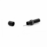 Mèche en acier inox, Ø 1.10 mm, en tube de 2 pièces