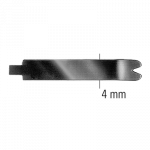 Pointe, forme spatule, en paquet de 10 pièces