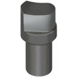 Poinçon en acier de rechange rond, 4.00 mm
