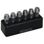 Assortiment de 6 pinces en acier