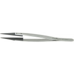 Brucelles en acier avec embouts remplaçables en PEEK, pointes 3, longueur 130 mm