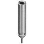 Poussoir à pompe Horia seul, corps 4 mm (tolérance +0.003/+0.008), Ø A 0.4 mm, Ø B 0.55 mm