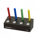 Socle en matière synthétique pour 4 pique-huile
