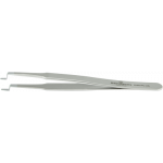 Brucelles coudées (90°), 1.60 mm, pointes polies