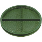 Panier en aluminum revêtu de teflon avec 4 séparations, hauteur 9 mm, Ø 80 mm