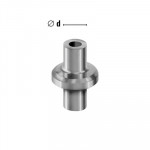 Enclume percée, Ø 5.00 mm "super finition"