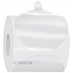 Etiquettes PVC  de protection statiques pour verres, en PVC transparent, épaisseur 0,18 mm, Ø 60 mm, en rouleau de 100 pièces